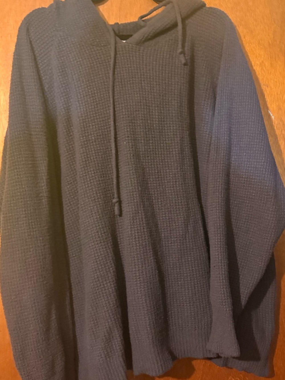 Maurices Textured Knit Hooded Sweater